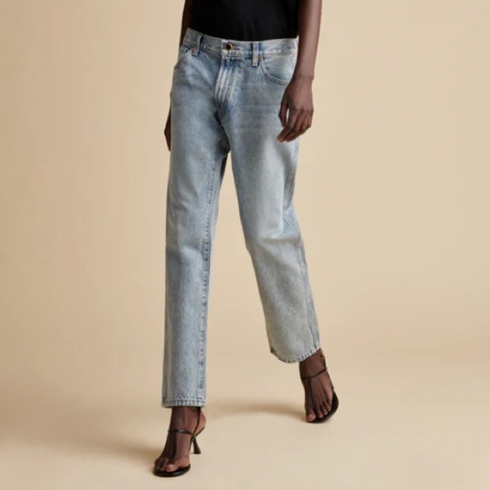 NWT Khaite Kyle Jeans in Santa Fe wash